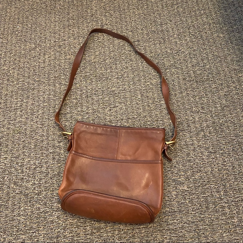 Vintage Coach Leather Bag